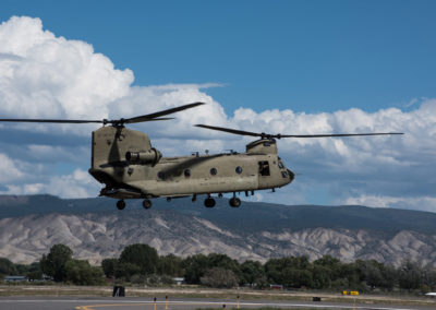 Army Chinook at MTJ