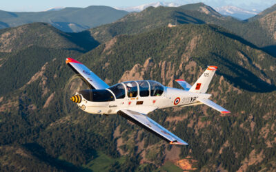 A SOCATA TB-30 Epsilon is Attending Tribute