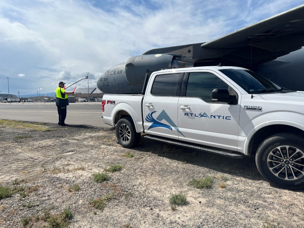 Atlantic Aviation vehicle at Tribute to Aviation